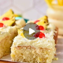 Pineapple Coconut Cake