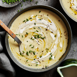 Cozy Potato Leek Soup