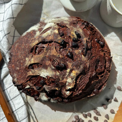 Double Chocolate Sourdough Loaf