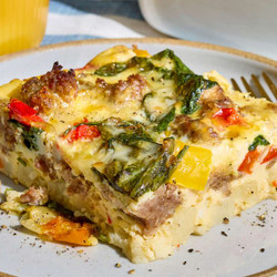 Overnight Breakfast Casserole