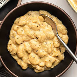 Cacio E Pepe Butter Beans