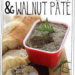 Vegan Mushroom &amp; Walnut Pâté