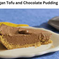 Vegan Tofu And Chocolate Pudding Pie