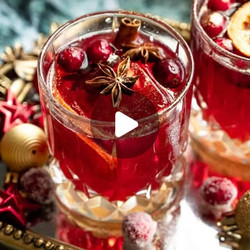 Spiced Cranberry Old Fashioned