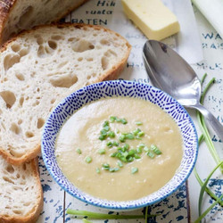 Easy Leek &amp; Potato Soup With Celeriac