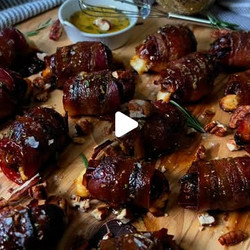 Bacon Wrapped Dates