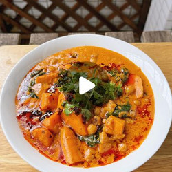 Sweet Potato Peanut Curry