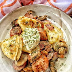 Pierogi Stir Fry