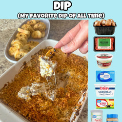 Delicious Stuffed Mushroom Dip