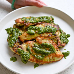 Pesto Chicken Cutlets