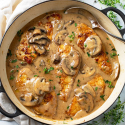 Mushroom Chicken easy mains