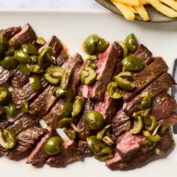 Dirty Martini Steak Frites