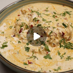Nepali Dahi Tikhari (curd Curry With Garlic–chili Tempering)