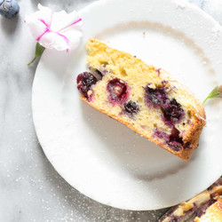 Lemon Blueberry Olive Oil Cake