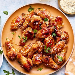 Sticky Honey Wings