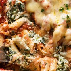 Spinach &amp; Ricotta Pasta Bake