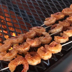 Grilled Shrimp In Chipotle Honey Marinade - Cowboy Kent Rollins