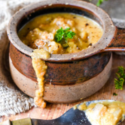 Traditional Scottish Vegetarian Lentil Soup