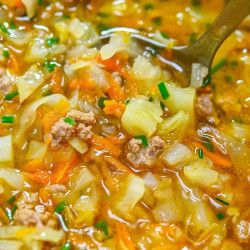 Turkey Cabbage Soup