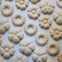 Almond Spritz Cookies -Zoe