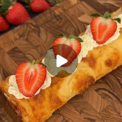 Finnish Pancake With Strawberries easy dessert must must