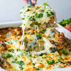 White Chicken Lasagna