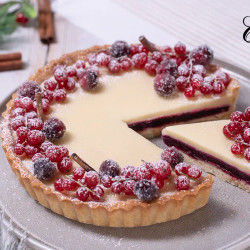 Remix of Cranberry White Chocolate Tart