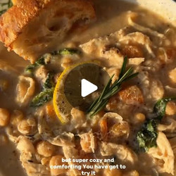 Lemon White Bean Chicken Soup