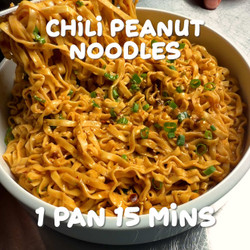 Chili Peanut Noodles