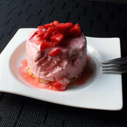Chef John's Strawberry Semifreddo