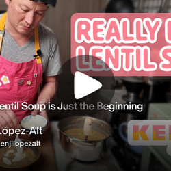 Easy Lentil Soup With Gremolata