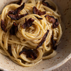 Mushroom Carbonara