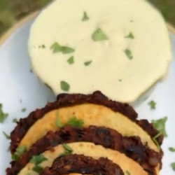 Baked Black Bean Taco