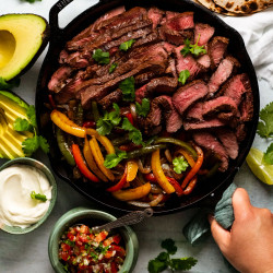 Beef Steak Fajitas