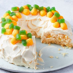 Pineapple Impossible Wreath dessert