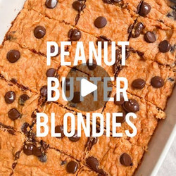 Protein Blondies