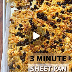3 Minute #sheetpan Baklava