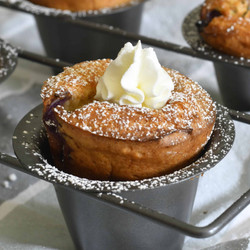 Blueberry Popovers