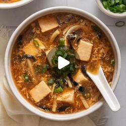 30 Min Easy Hot &amp; Sour Soup