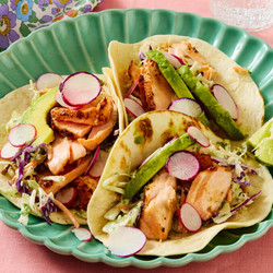 Salmon Tacos