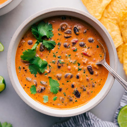 Pumpkin Black Bean Soup