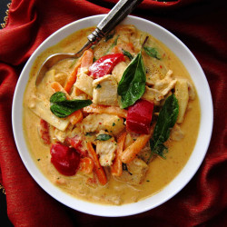 Instant Pot Thai Red Curry With Chicken