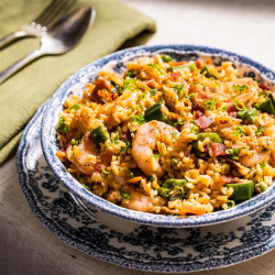 Shrimp And Okra Perloo