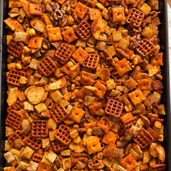 Honey Gochujang Chex Mix