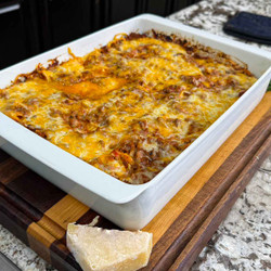 Creamy Baked Spaghetti Casserole