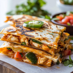 Savory Chicken Quesadillas