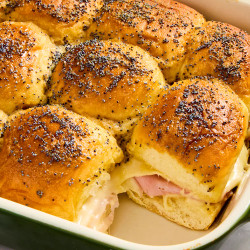 Easy Ham &amp; Cheese Sliders