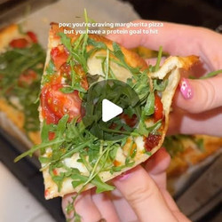 High Protein Pizza