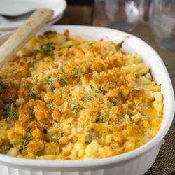 Cheesy Chicken Potato Casserole