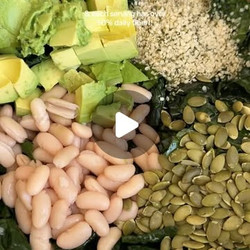 Erewhon Kale &amp; White Bean Salad Dupe